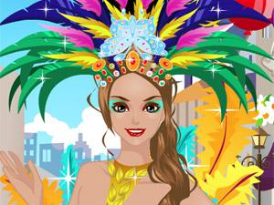 beautiful carnival girl dress up game 2013